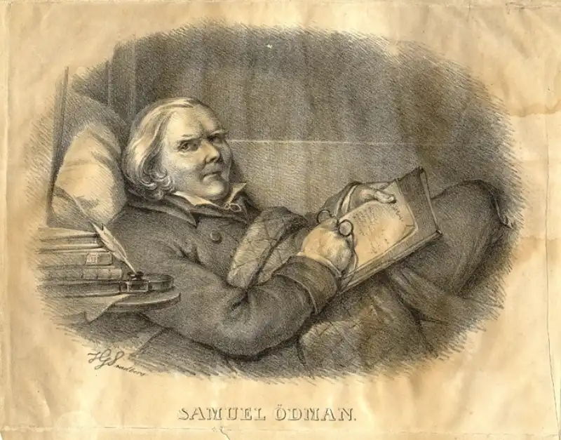 Samuel Lorenzo Ødman, que escreveu sobre os cogumelos berserker