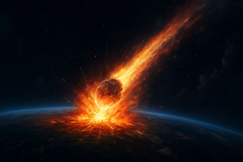 Hipótese de um impacto de cometa na Terra há 12.800 anos