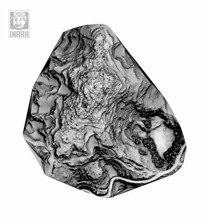 Geração de mapas precisos e detalhados do sítio usando tecnologia LiDAR. Crédito: Instituto de Arqueologia e Antropologia “Kuélap” (INAAK)