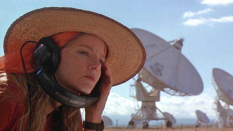 Cena do filme 'Contato' (1997).