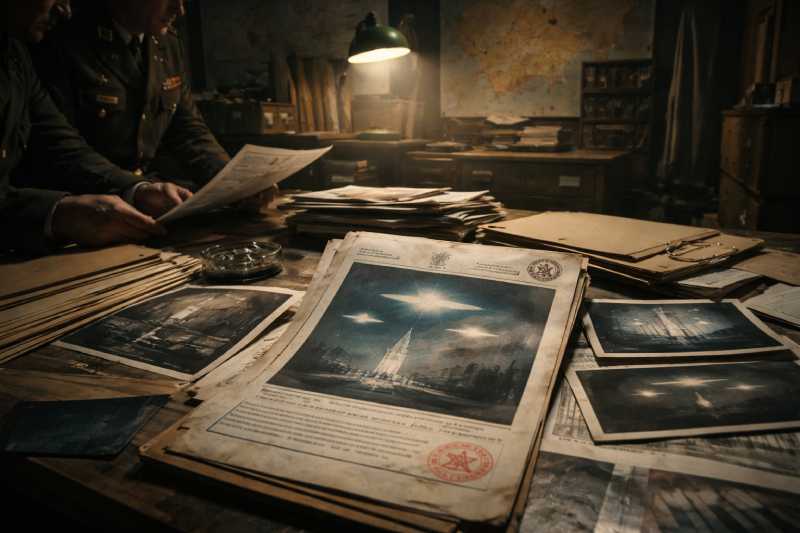 Arquivos Secretos Russos Revelam Incidente Ufológico