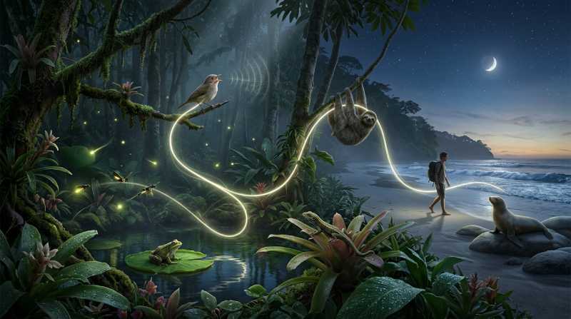 A Natureza possui um ritmo universal que conecta todas as espécies