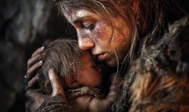 Crescimento Acelerado de Bebês Neandertais em Comparação aos Humanos