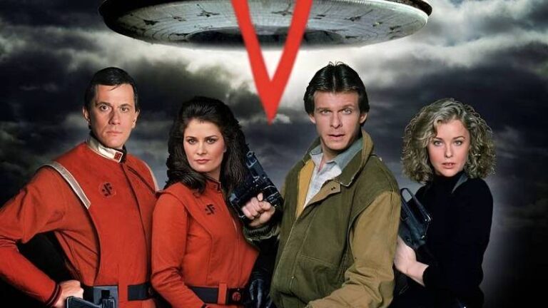“V Invasão Extraterrestre” é uma série de televisão de ficção científica exibida entre 1983 e 1985, produzida nos Estados Unidos, escrita e dirigida por Kenneth Johnson.