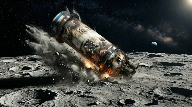 Foguete da SpaceX colidirá com a superfície da Lua em agosto