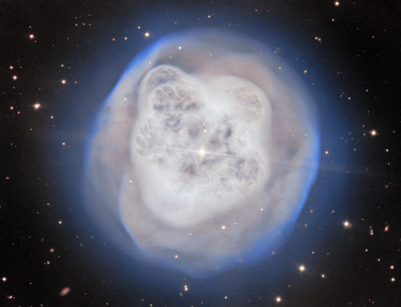 Telescópio Gemini North revela detalhes da Nebulosa Crystal Ball