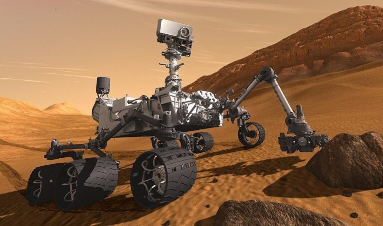 Curiosity da NASA fica preso ao tentar perfurar rocha em Marte