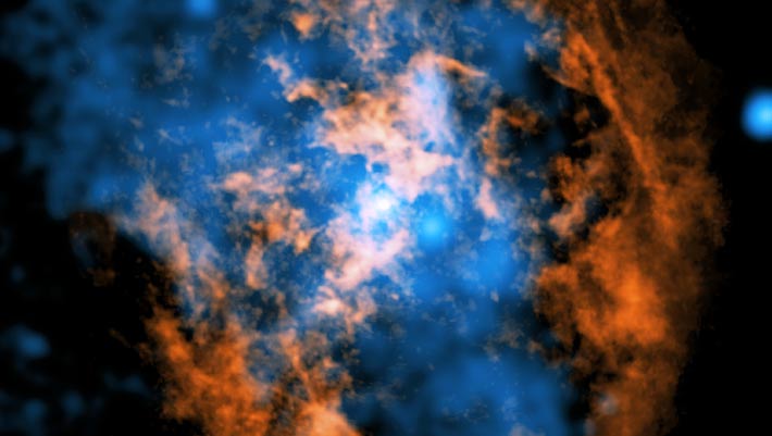 Astrônomos detectam vento ativo do buraco negro Sagittarius A*