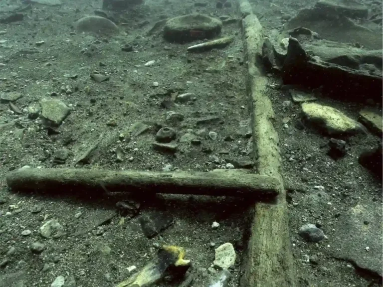 Fragmento têxtil da Idade do Ferro encontrado em Bolsena