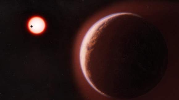 Astrônomos detectam atmosfera em exoplaneta LHS 1140b
