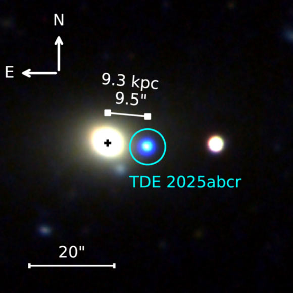 Astrônomos descobrem buraco negro supermassivo distante