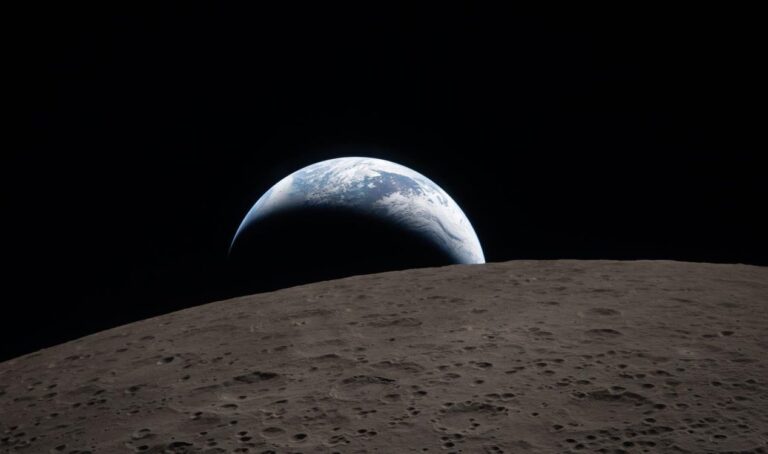 Foguete da SpaceX em rota de colisão com a Lua