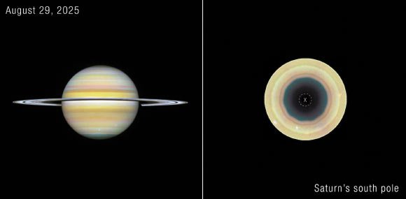 Astrônomos descobrem onda decagonal em Saturno