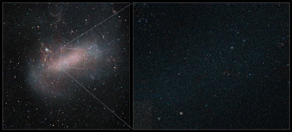 Astrônomos exploram regiões centrais das Nuvens de Magalhães